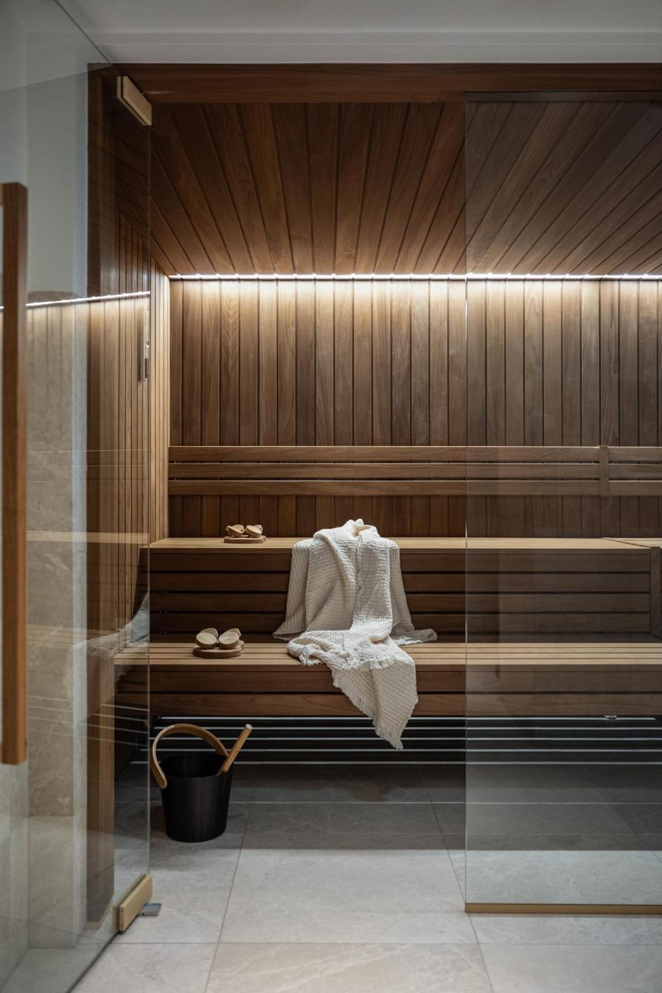 فندق Almanac Palais فيينا المظهر الخارجي الصورة Sauna at the hotel